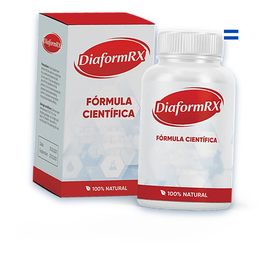 Frasco y estuche de DiaformRX